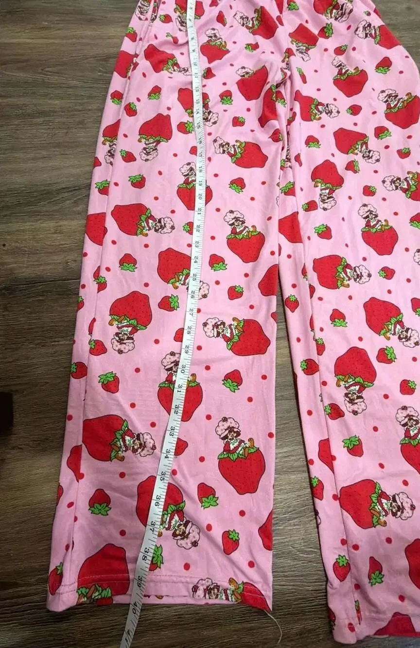 Strawberry Shortcake Women's Graphic Print Pajama Sleep Pants